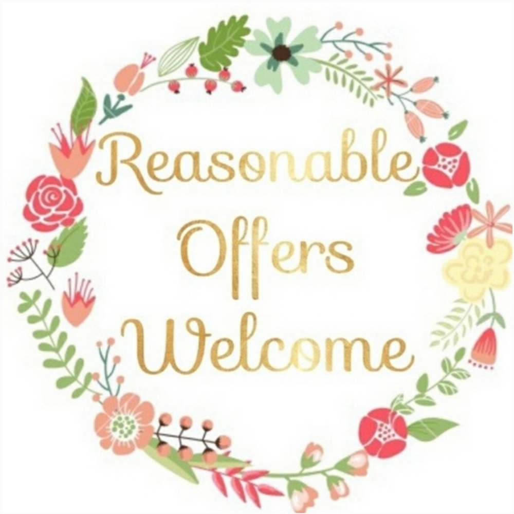 All reasonable offers considered!!